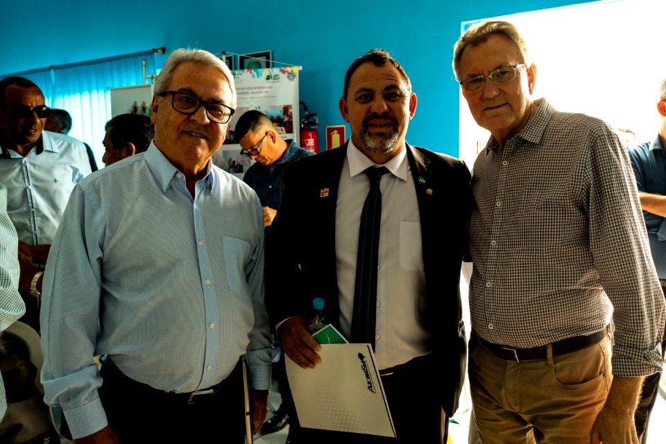 22.03.2019 - Vice-prefeito Idemar Barz representa prefeita em reunião da Azonasul em Arroio Grande - Foto Michel Corvello