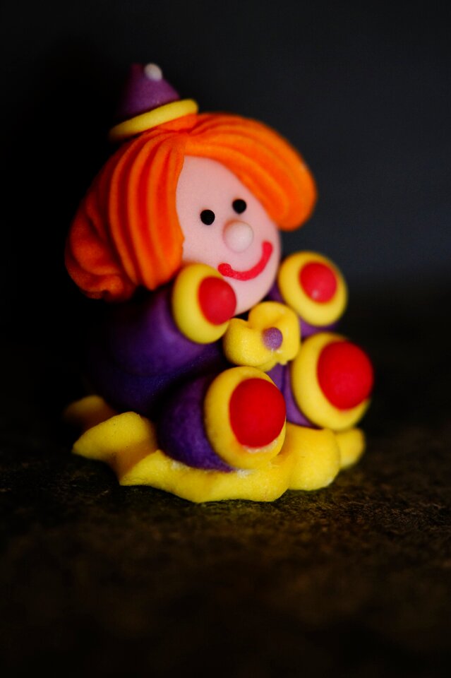 Sugar figure funny color