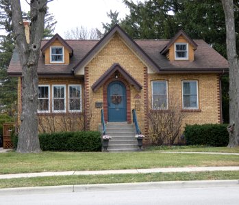 House on an Overcast Morning
