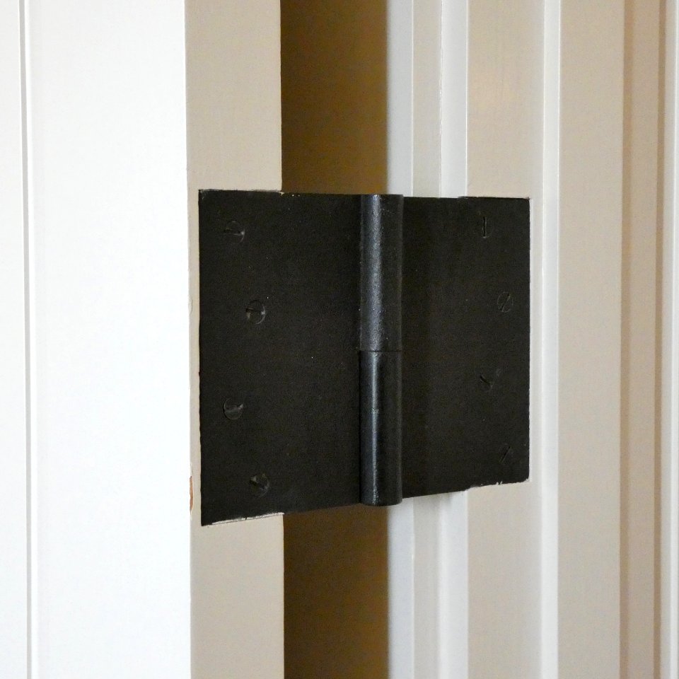 Door Hinge at Iowa Old Capitol Building