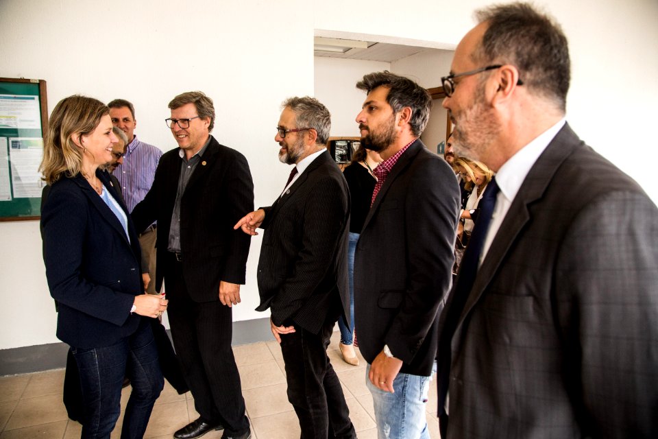 27.03.2019 - Prefeita Paula Mascarenhas participa de reunião almoço com professor Jorge Audy da Tecnopuc e Josep Piquê na Lifemed - Foto: Gustavo Vara