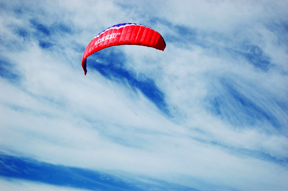 Paraplane extreme sky