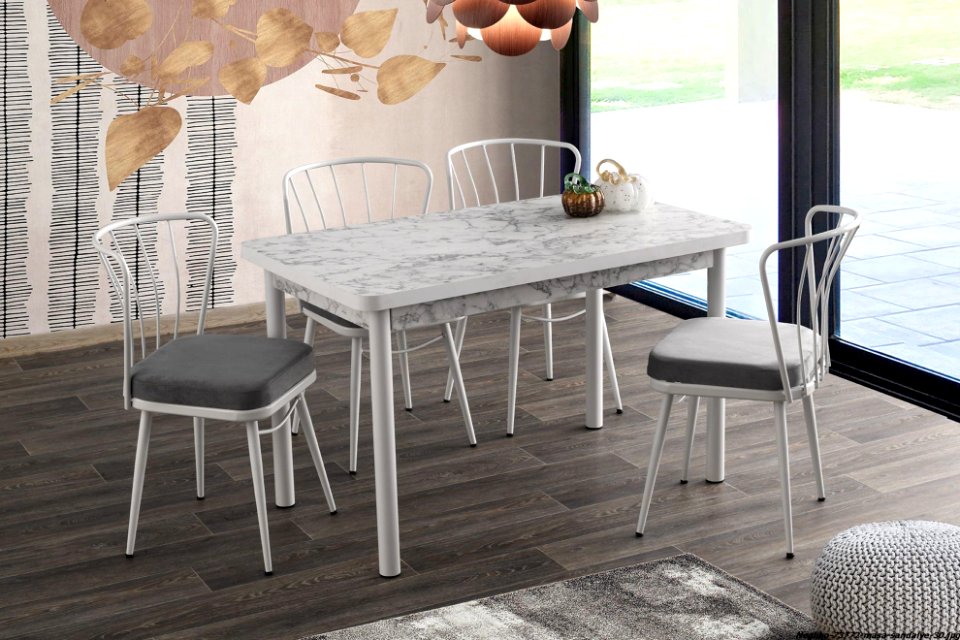 120x70 Fixed Table and Sun Chair-01