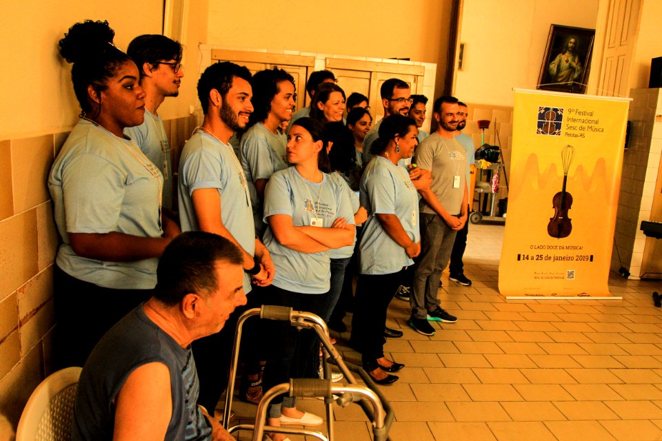 23.01.2019 - Núcleo de Canto da 9ª edição do Festival Internacional Sesc de Música no Asylo de Mendigos de Pelotas - Foto: Gustavo Vara