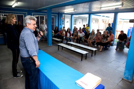 28.11.2018 - Prefeita Paula Mascarenhas realiza entrega da regularização fundiária do Loteamento Verona - Foto: Gustavo Vara