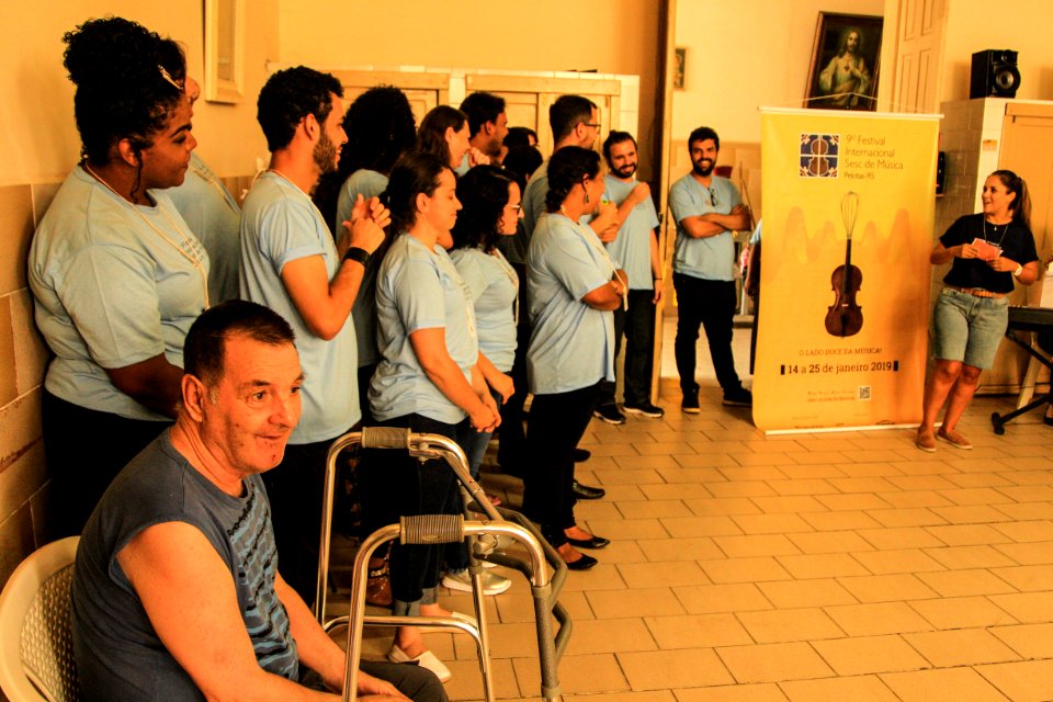 23.01.2019 - Núcleo de Canto da 9ª edição do Festival Internacional Sesc de Música no Asylo de Mendigos de Pelotas - Foto: Gustavo Vara