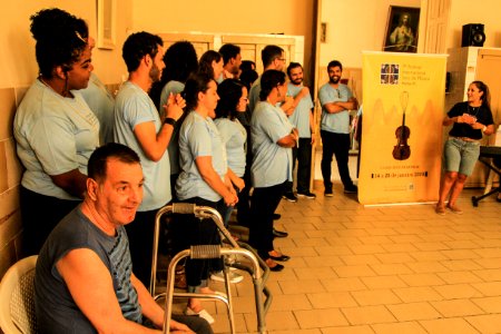 23.01.2019 - Núcleo de Canto da 9ª edição do Festival Internacional Sesc de Música no Asylo de Mendigos de Pelotas - Foto: Gustavo Vara