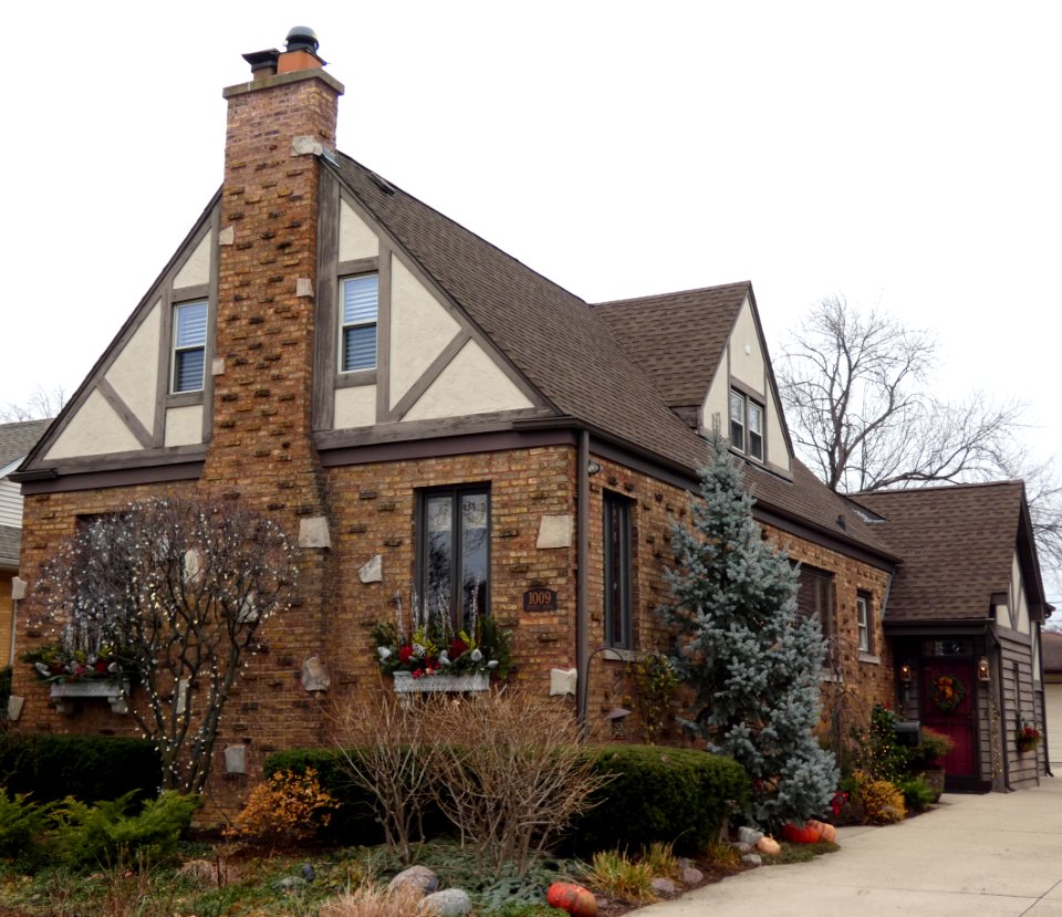 House on an Overcast Morning