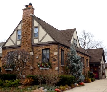 House on an Overcast Morning