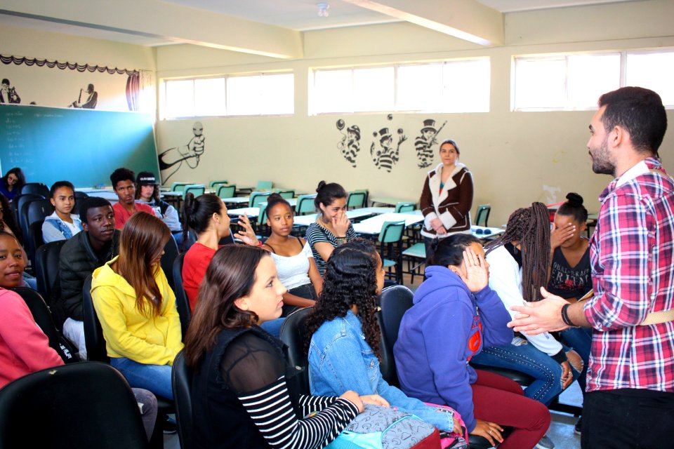 03.10.2018 - PACTO pela Paz - Projeto Start na EMEF Mário Meneghetti - Foto Marcel Avila