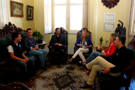 19.11.2018 - Gab Prefeita - Reunião com Vereadora Paula Ioris de Caxias do Sul - Foto Marcel Avila