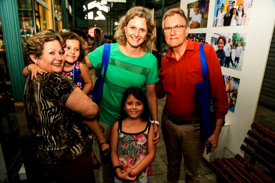 14.01.2019 - Prefeita Paula Mascarenhas e o vice Idemar Barz prestiam a abertura da exposição fotográfica 'Um olhar para o amanhã' - Foto: Gustavo Vara