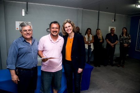 28.11.2018 - Prefeita Paula Mascarenhas realiza entrega da regularização fundiária do Loteamento Verona - Foto: Gustavo Vara