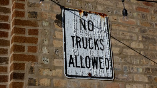 Alley Sign and Brickwork