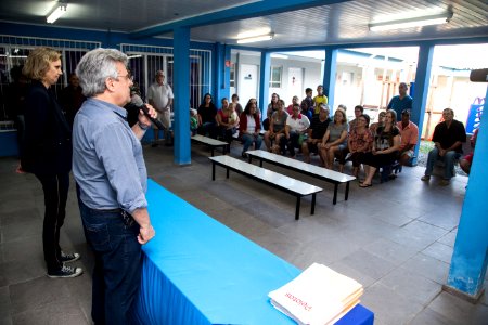 28.11.2018 - Prefeita Paula Mascarenhas realiza entrega da regularização fundiária do Loteamento Verona - Foto: Gustavo Vara