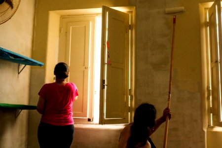 22.02.2019 - Preparativos de volta as aulas nas escolas Bernardo de Souza e Luciana de Araújo - Foto Michel Corvello