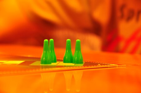 Game board game pawns