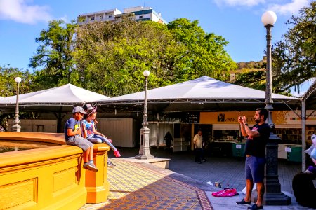29.10.2018 Montagem da Feira do Livro - Fotos Gustavo Mansur