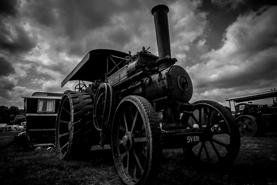 Steam Engine (78)BW