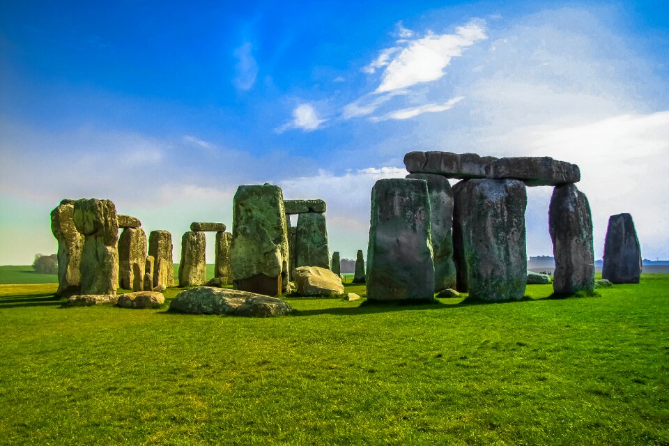 Stonehenge monument stones