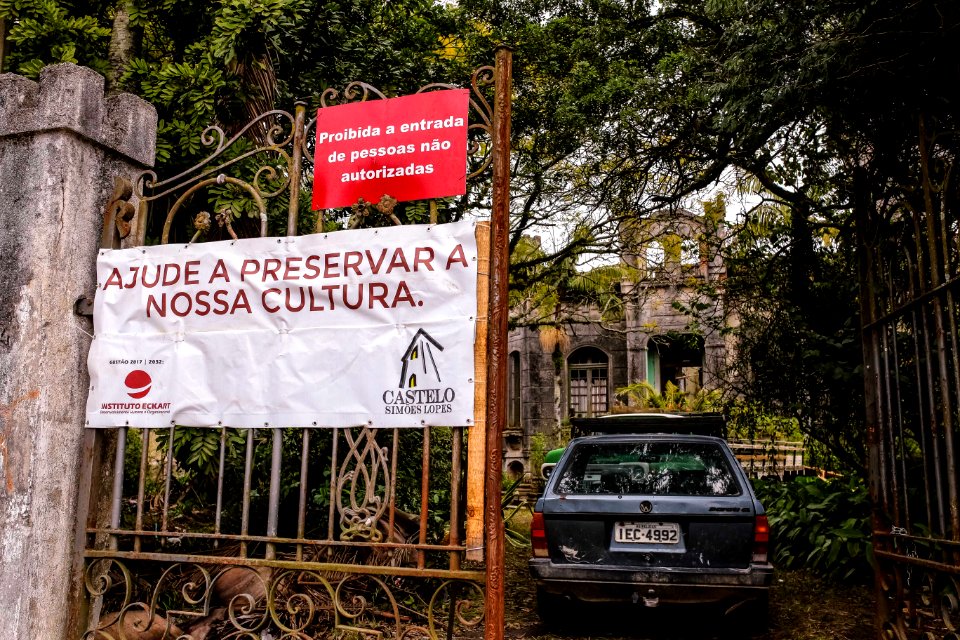 10.08.2018 Obras Castelo Simões Lopes - Fotos Gustavo Mansur