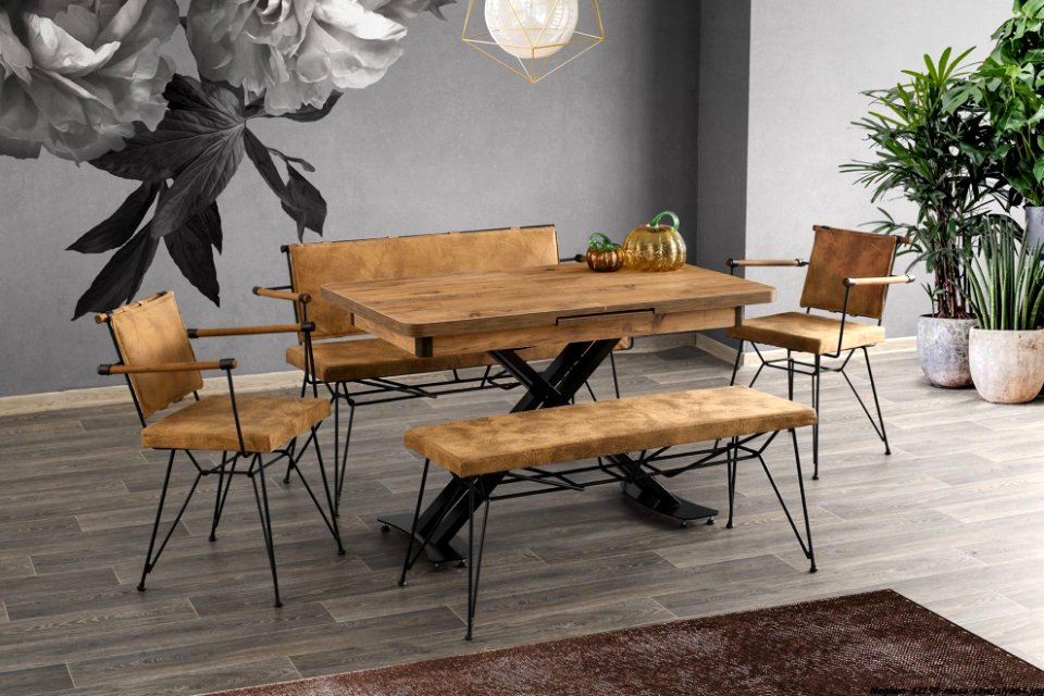 Polo X Table and Penyez Bench-01