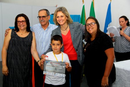 30.11.2018 - Gab Prefeita - Premiação da Olimpíada Brasileira de Astronomia e Astronáutica - Foto Marcel Avila