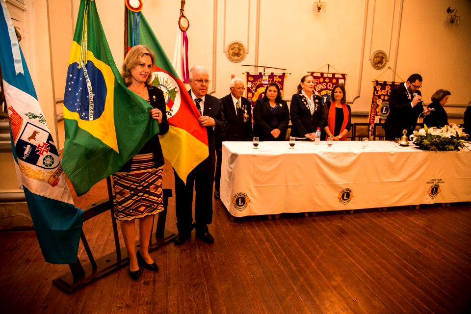 23.10.2018 - Prefeita Paula Mascanhenhas no evento de Assembléia geral festiva conjunta com os Lions Clubes Pelotas Centro, Núcleo Baronesa e Norte  - Foto: Gustavo Vara