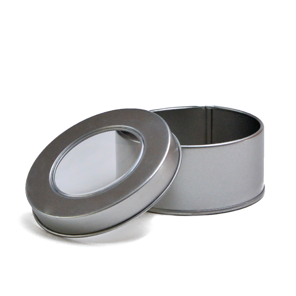 Sheet box with window round