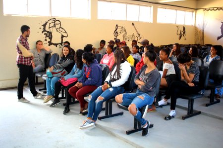03.10.2018 - PACTO pela Paz - Projeto Start na EMEF Mário Meneghetti - Foto Marcel Avila