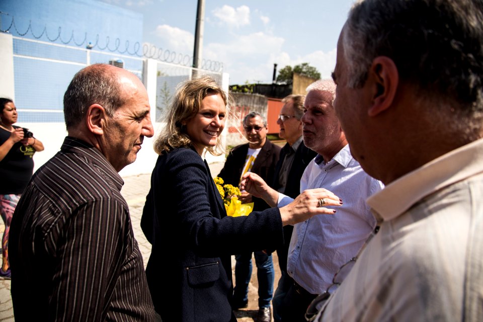29.09.2018 - Prefeita Paula Mascarenha e o vice Idemar Barz na cerimônia de inauguração da UBS Virgilio Costa - Foto: Gustavo Vara