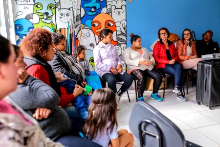 02.08.2018 Encontro de mães e gestantes UBS Bom Jesus - Fotos Gustavo Mansur