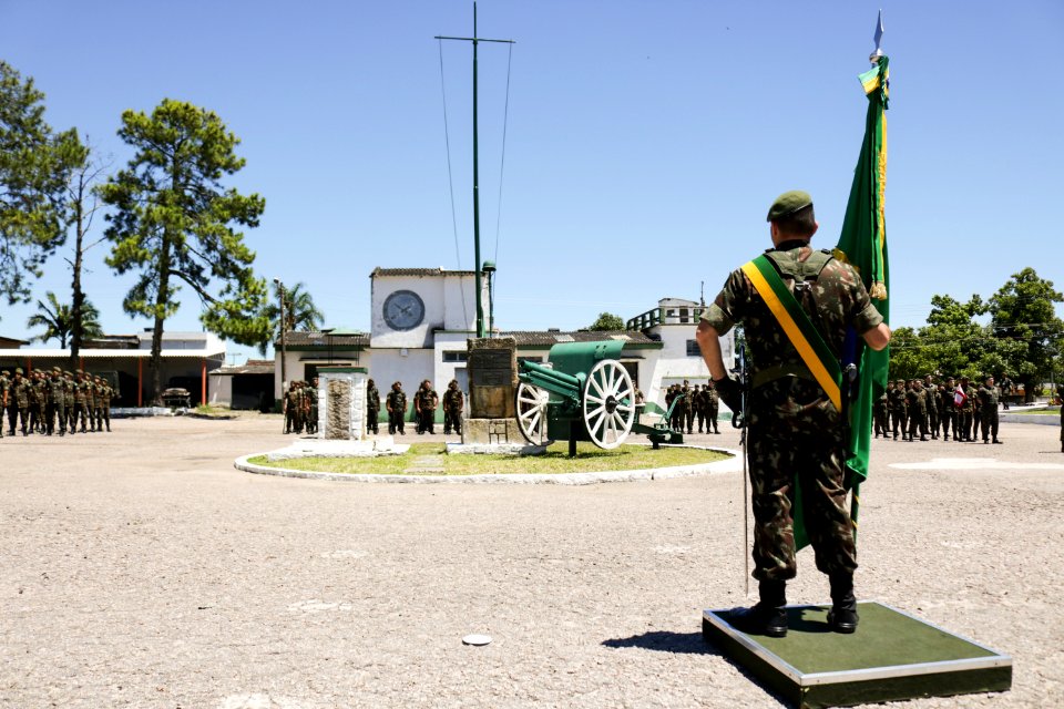 19.11.2018 - Vice Idemar na cerimônia do dia da Bandeira no 9º batalhão militar - FotoMichelCorvello