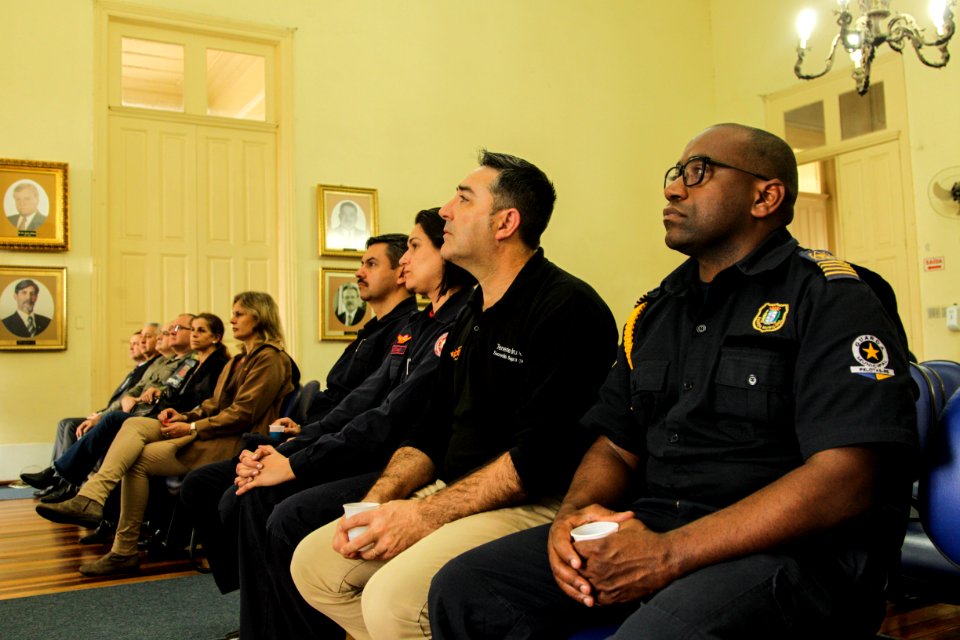18.09.2018 - Coletiva de imprensa do GGI, para apresentação dos índices de violência no Pacto Pelotas pela Paz - Foto: Gustavo Vara