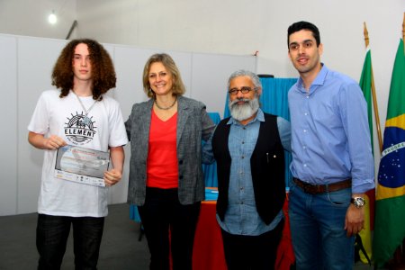 30.11.2018 - Gab Prefeita - Premiação da Olimpíada Brasileira de Astronomia e Astronáutica - Foto Marcel Avila