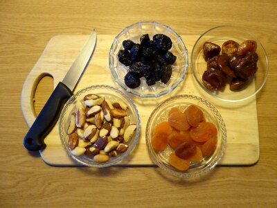 Plums figs apricots