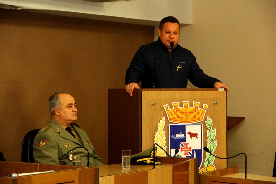 04.09.2018 - Gab Vice Prefeito - Sessão Solene na Câmara alusiva Semana da Pátria - Foto Marcel Avila