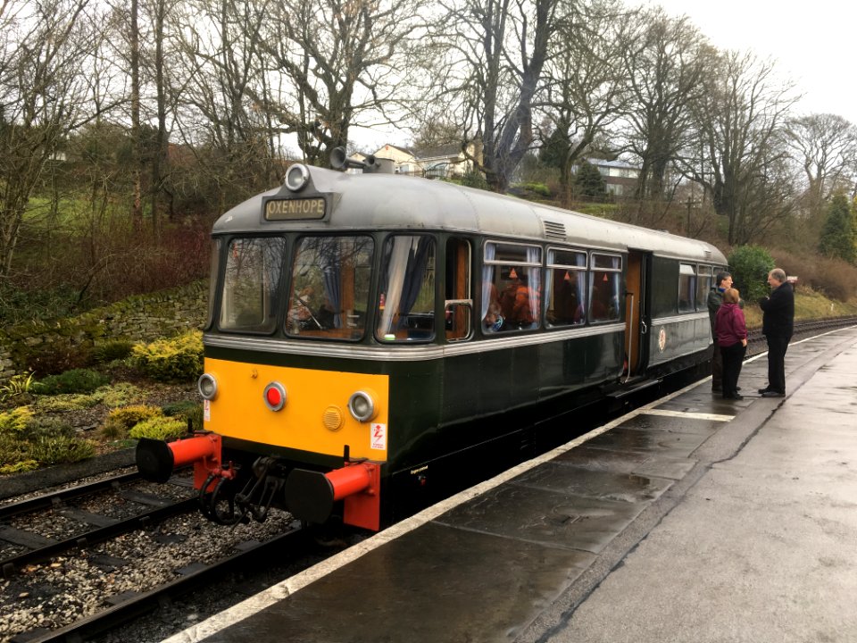 German 4-wheel Diesel railbus, keighley & Worth Valley Railway photo