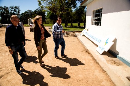 09.11.2018 - Prefeita Paula Mascarenhas e o vice Idemar Barz, acompanhados do Diretor Presidente do SANEP, Alexandre Garcia, realizam visita técnica na ETA Sinnot - Foto: Gustavo Vara
