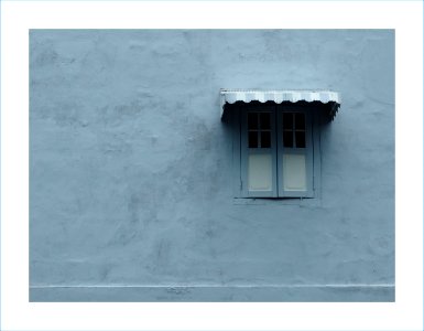 windows with awning photo