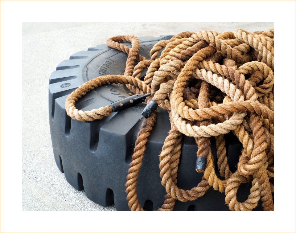 Tire and rope
