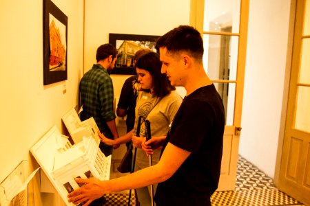 07.09.2018 - Encontro Olho de Sogra - visita à exposição Pelotas na Ponta dos Dedos - Foto: Gustavo Vara
