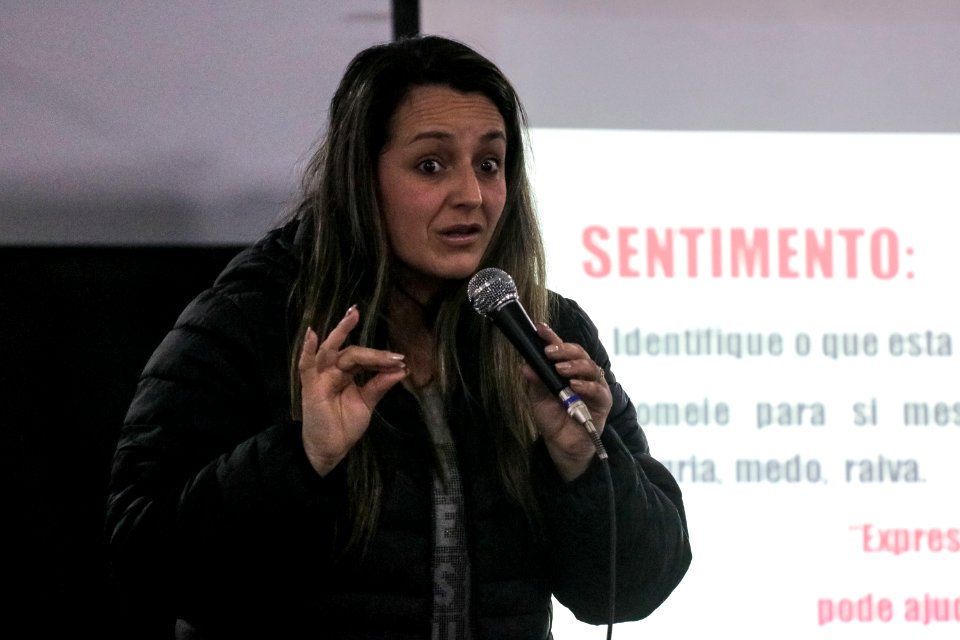 03.09.2018 Palestra com alunos CEJUSC - Fotos Gustavo Mansur