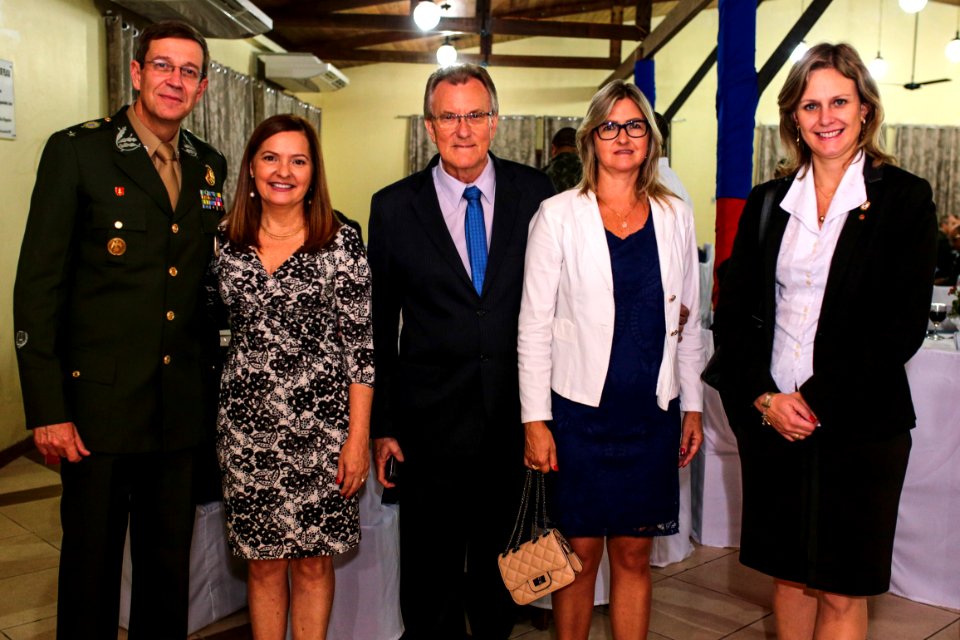 17.04.2018 Jantar em comemoração ao Dia do Exército Brasileiro - Fotos Gustavo Mansur