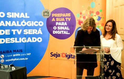 17.09.2018 - Prefeita Paula Mascarenhas no evento  de lançamento Seja Digital, no Salão Nobre do Paço Municipal - Foto: Gustavo Vara