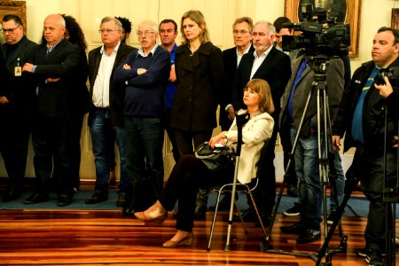 17.09.2018 - Prefeita Paula Mascarenhas no evento  de lançamento Seja Digital, no Salão Nobre do Paço Municipal - Foto: Gustavo Vara