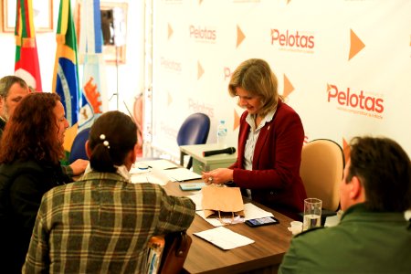 14.09.2018 - Prefeita Paula Mascarenhas em mais uma edição do Prefeita Recebe - Foto: Gustavo Vara