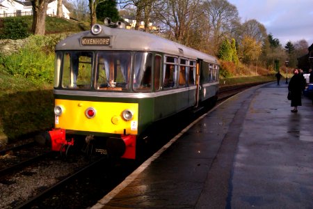 German 4-wheel Diesel railbus, keighley & Worth Valley Railway photo