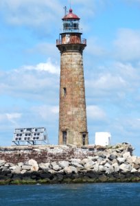 Little Gull Island, Long Island Sound, New York.
