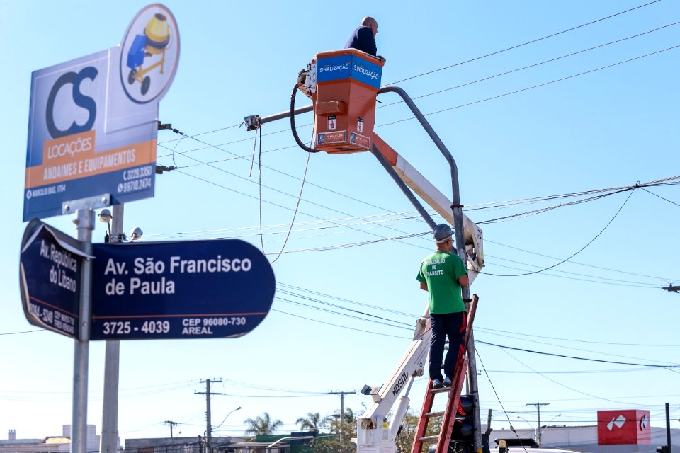 13.08.2018 Nova sinalização Rep. Líbano e São Francisco - Fotos Gustavo Mansur